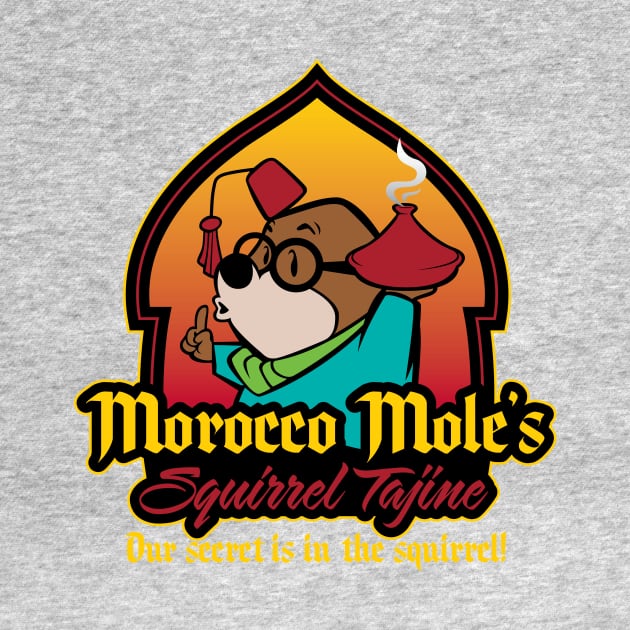 Morocco Mole's Squirrel Tajine by GradyGraphics